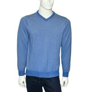 Tommy Hilfiger V-Neck‎ Cotton Sweater Size Medium
